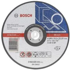 Disque à Métal A 36 R BF, 350 Mm, 25,4 Mm, 2,8 Mm Bosch