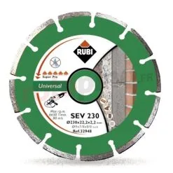 Disque à Sec 115mm Rubi S115/22,2mm