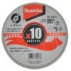 Disque à Tronçonner 115x22,23x1,2mm , 10pcs Makita D-18764-10
