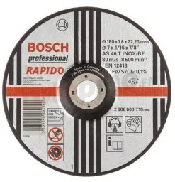 Disque à Tronçonner à Moyeu Déporté Expert For Inox - Rapido Bosch