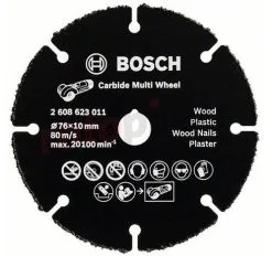 Disque à Tronçonner Carbure Multi Wheel Bosch Carbide Multi Wheel