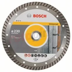 Disque à Tronçonner Diamantés 230mm Bosch Standard For Universal Turbo