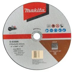 Disque à Tronçonner Inox 230x22.23mm Makita E-03006