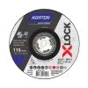 Disque à Tronçonner Norton A46T-115x1.6x22.23-T41 NOR-XLock