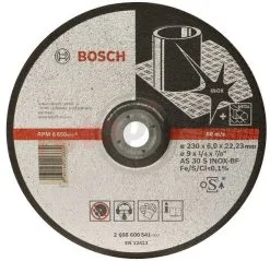 Disque Abrasif Inox AS 30 S INOX BF, 150mm, 22,23mm, 6,0mm Bosch