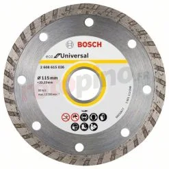Disque Diamant 115x22,23mm 10pcs. Bosch ECO For Universal Turbo