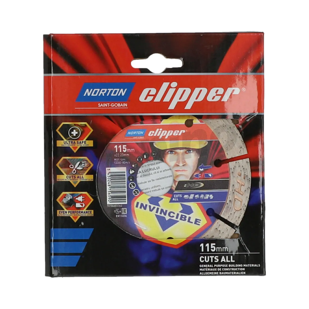 Disque Diamant 115x22,23mm Norton Invincible – Image 2