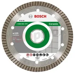 Disque Diamant 125mm Bosch Best For Ceramic Extra-Clean Turbo