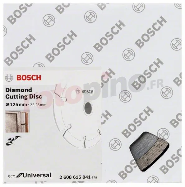 Disque Diamant 125mm Bosch Eco For Universal Segmented – Image 2