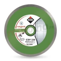 Disque Diamant 125mm Rubi Csv 125 Pro