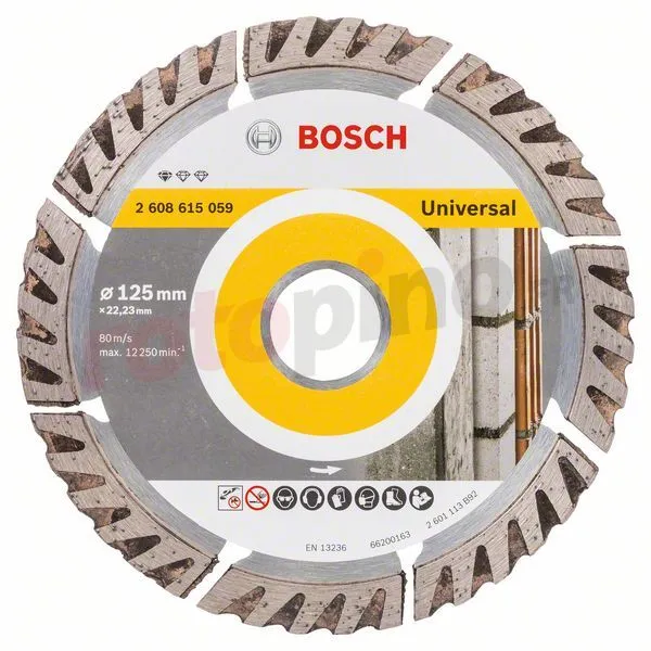Disque Diamant 125x22,23mm Bosch Standard For Universal