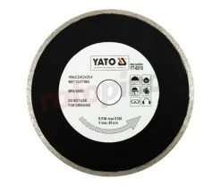 Disque Diamant 180mm Yato YT-6016
