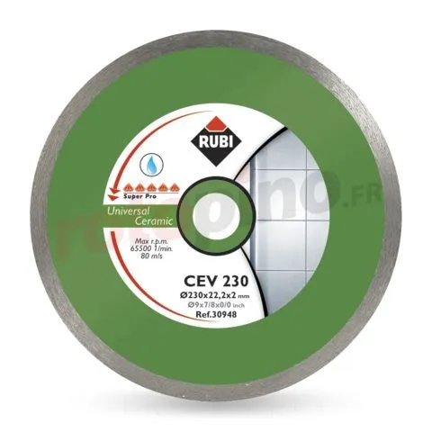 Disque Diamant 200mm Rubi CEV 200 SUPERPRO
