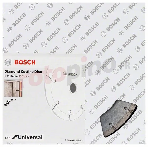 Disque Diamant 230mm 10 Pcs. Bosch ECO For Universal – Image 2