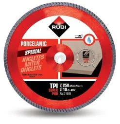 Disque Diamant 250mm Rubi TPI 250 SUPERPRO