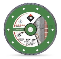 Disque Diamant Turbo à Sec 115mm Rubi T115/22,2mm