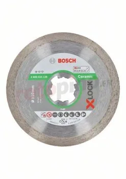 Disque Diamant X-Lock 110mm Bosch Standard For Ceramic
