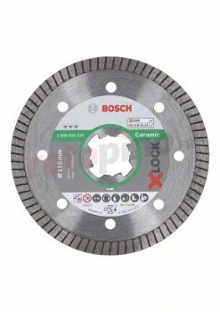 Disque Diamant X-Lock 115mm Bosch Best For Ceramic Extra-Clean