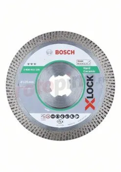 Disque Diamant X-Lock 125mm Bosch Best For Hard Ceramic