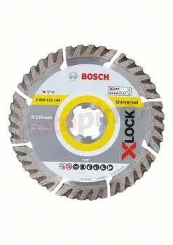 Disque Diamant X-Lock 125mm Bosch Standard For Universal