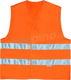 Gilet Orange De Sécurité Fluo Taille XXL DeltaPlus Panoply GILP2