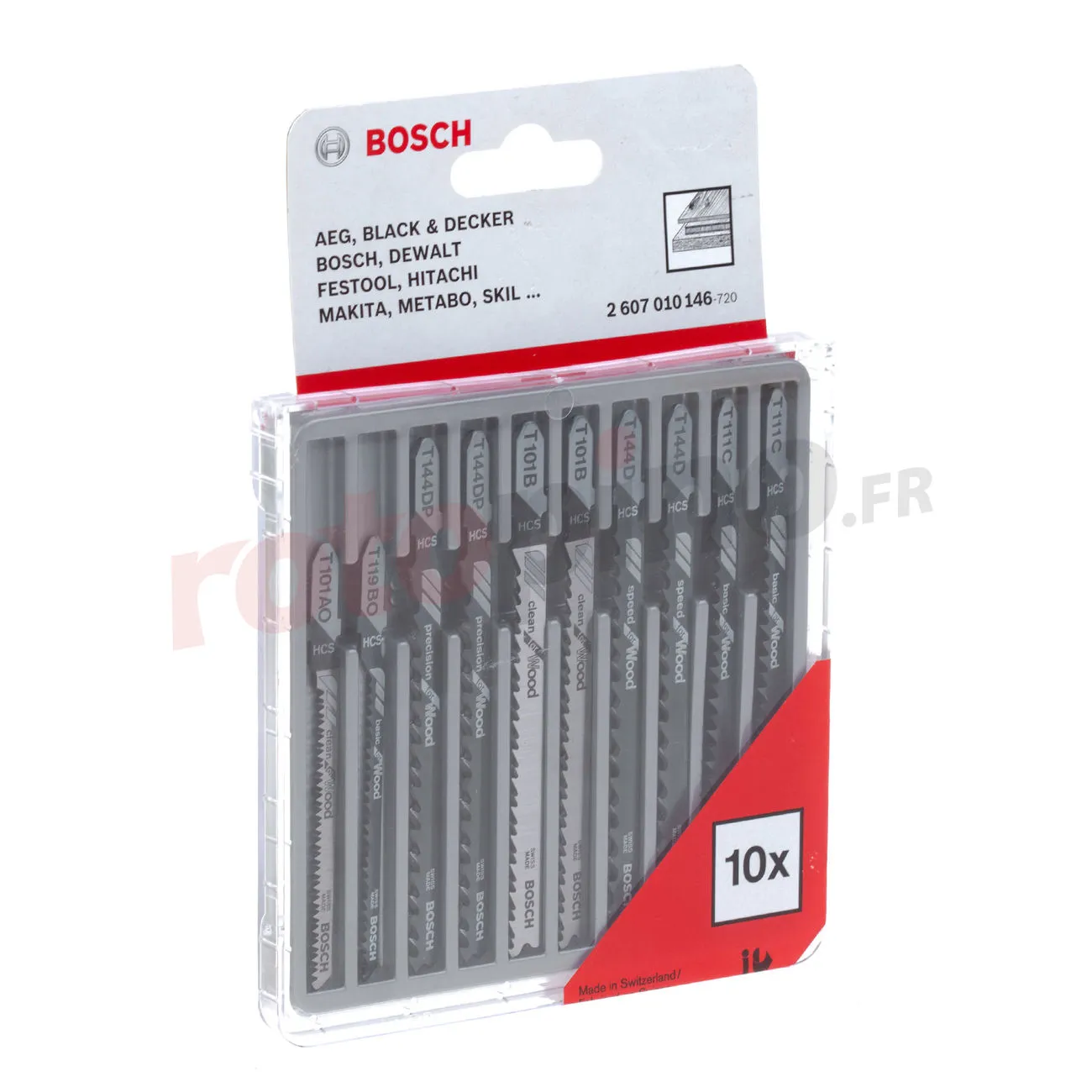 Lame à Bois 10 Pièces Bosch