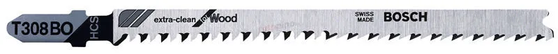 Lame à Scie Sauteuse T 308 BO Bosch 2608663868