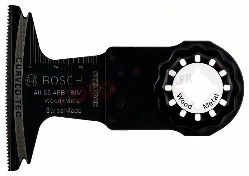 Lame BIM Pour Outils Avec Interface AII 65 APB Wood And Metal Bosch 2608661781 – Image 2