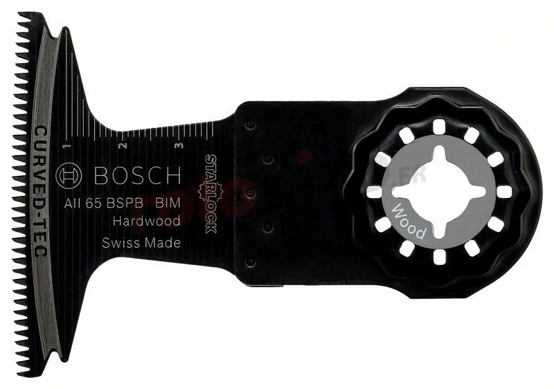 Lame BIM Pour Outils Avec Interface AII 65 BSPB Hard Wood Bosch 2608662031 – Image 2