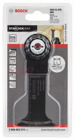 Lame BIM Pour Outils Avec Interface MAII 52 APB Wood And Metal Bosch