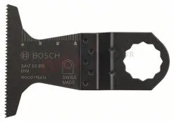 Lame BIM Pour Outils Avec Interface SAIZ 65 BB Wood And Nails Bosch
