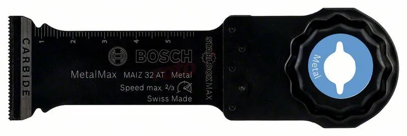 Lame Carbide Pour Outils Avec Interface MAIZ 32 AT Metal Bosch MAIZ 32 AT Metal – Image 2