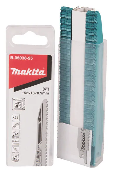Lame De Scie Sabre, 25pcs Makita B-05038-25