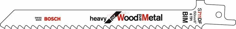Lame De Scie Sabre S 711 DF Bosch 2608656260