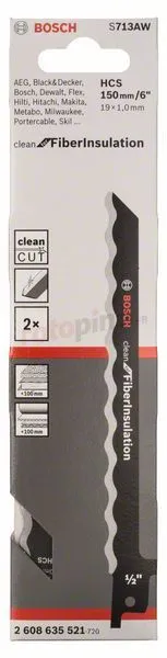 Lame De Scie Sabre S 713 AW Bosch