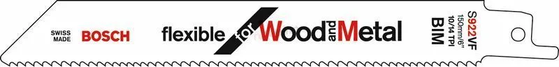 Lame De Scie Sabre S 922 VF Bosch S 922 VF