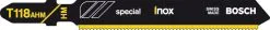Lame De Scie Sauteuse T 118 AHM Bosch T 118 AHM