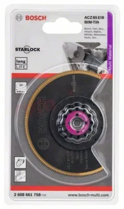 Lame De Scie Segment BIM-TiN ACZ 85 EIB Multi Material Bosch