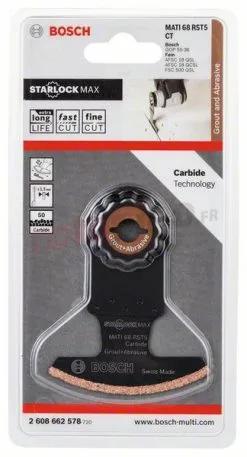 Lame De Scie Segment Carbide-RIFF MATI 68 RST5 Bosch