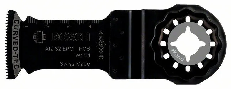 Lame HCS Pour Outils Avec Interface AIZ 32 EPC Wood Bosch