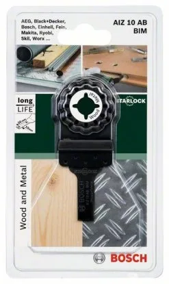 Lame Pour Coupe Plongeante HCS Starlock AIZ 10 AB Bosch
