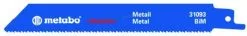 Lame Pour Scie Sabre BIM 150/1,8 Mm, 2 Pcs., - Métal Metabo