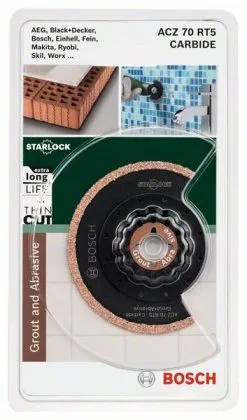 Lame Segment Carbide-RIFF Starlock ACZ 70 RT3 Bosch