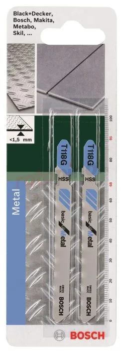 Lames (2 Pcs.) Bosch T 118 G