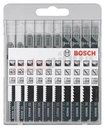 Lames De Scie Sauteuse, Set De 10 Pièces Bosch X-PRO LINE JSB SET