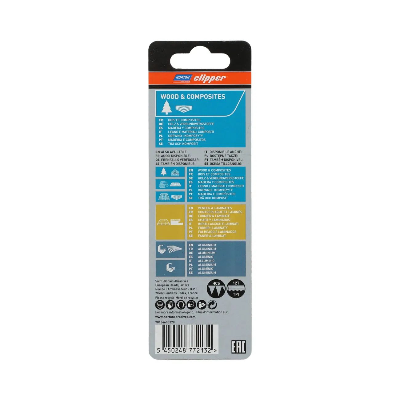 Lot De 3 Lames De Scie Sauteuse Norton T 119 B – Image 4