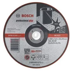 Meule à ébarber Semi-flexible WA 46 BF, 125 Mm, 22,23 Mm, 3,0 Mm Bosch