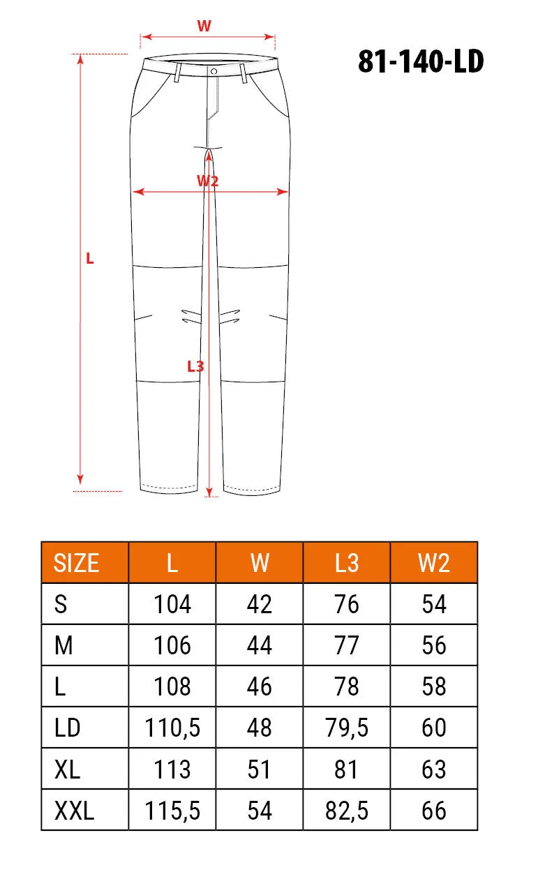 Pantalon De Travail Avec Bretelles Neo 81-140-LD – Image 5