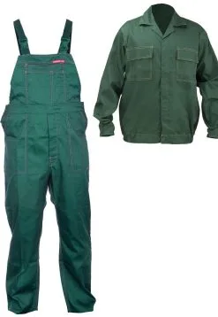 Short De Travail Et Sweat-shirt- Ensemble, Vert, 2XL Lahti Pro LPQA822X