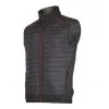 Veste Isolée Sans Manche Noir/rouge M Lahti Pro L4131002
